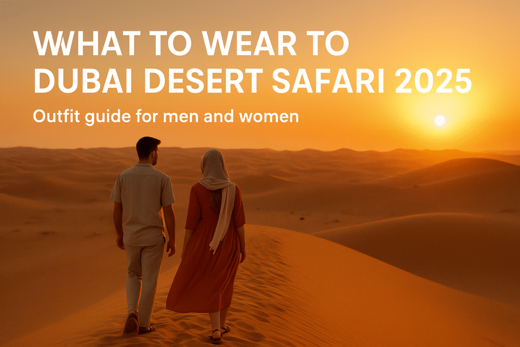 What to Wear to Dubai Desert Safari 2025